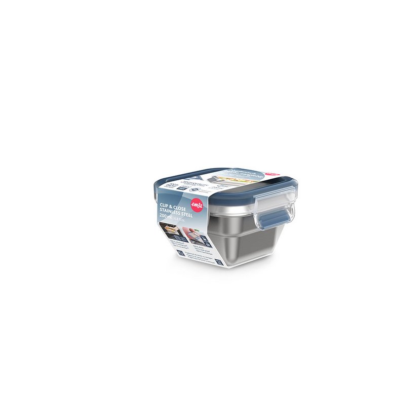 CLIP & CLOSE inox boite