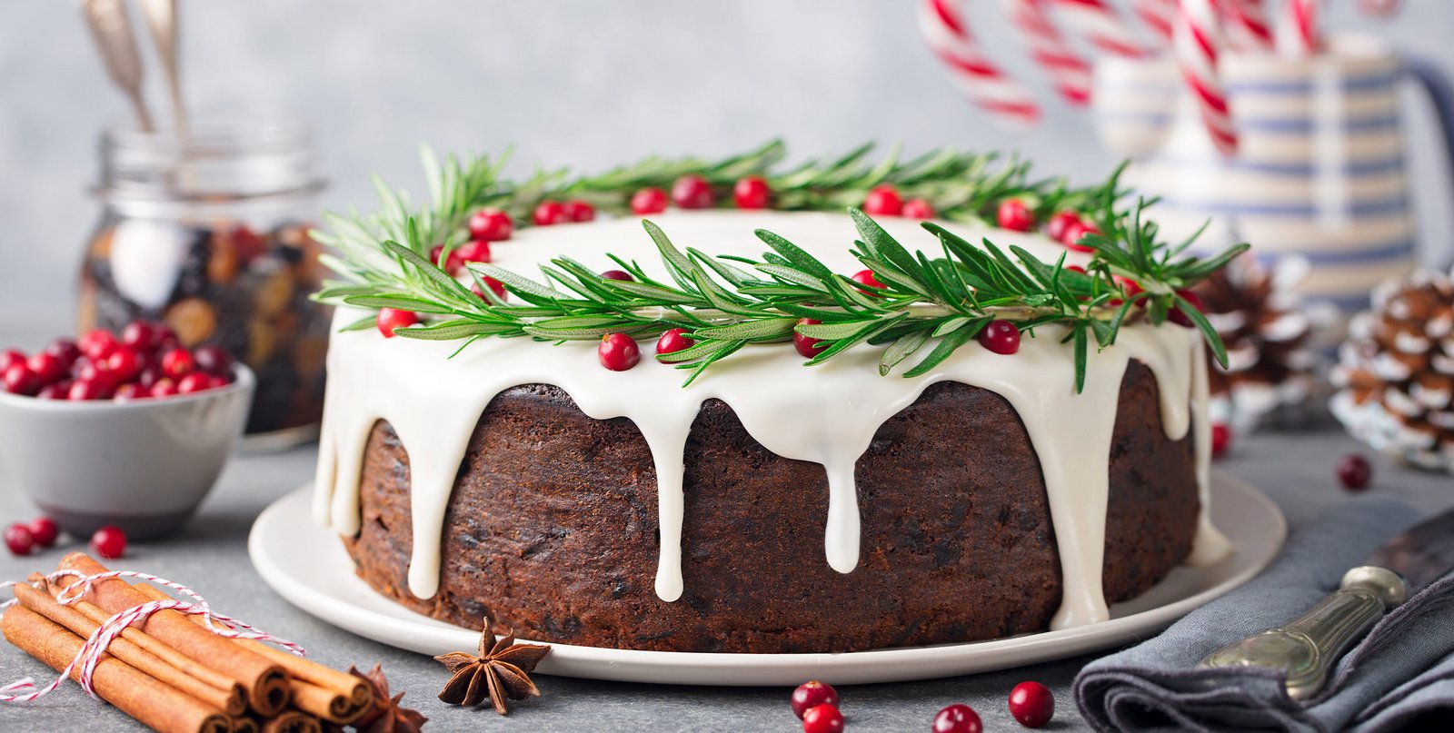 Weihnachtstorte backen