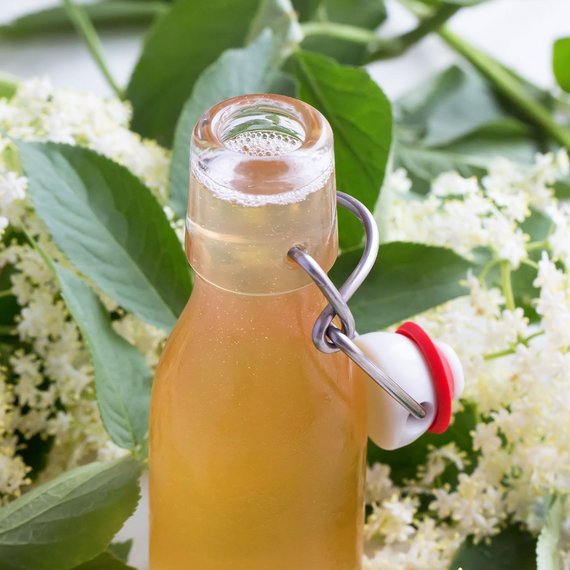Mmmmmh, Holunderblütensirup!