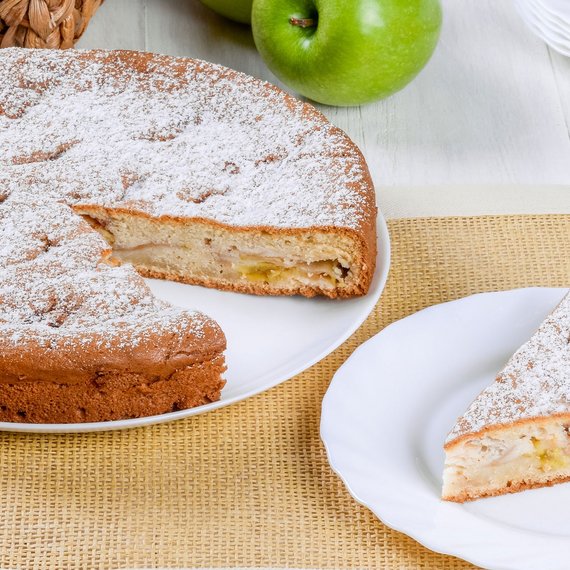 Apfelkuchen mit Zimt