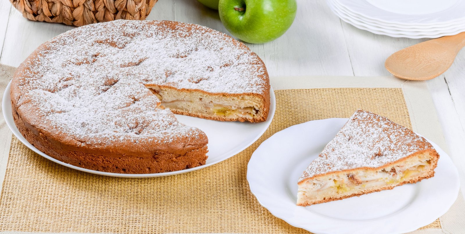 Apfelkuchen mit Zimt