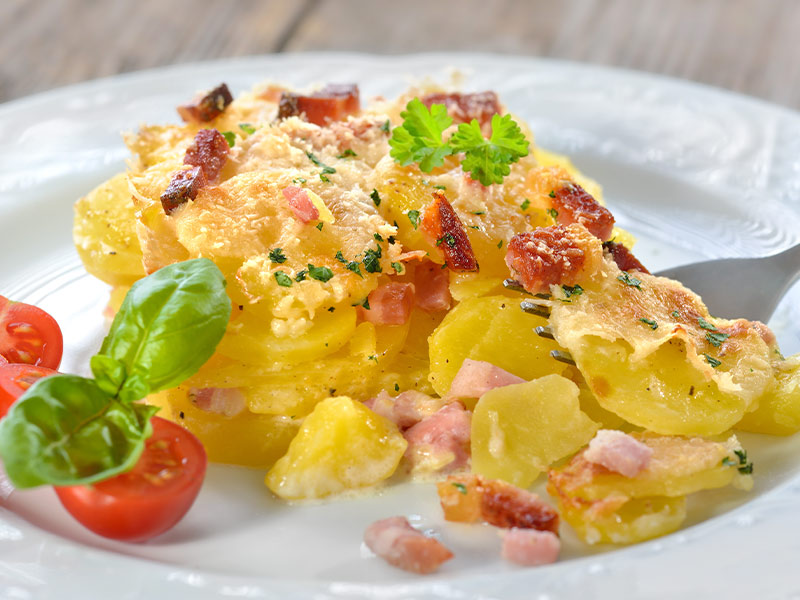 Kartoffelgratin Mit Bacon - Rezepte Suchen