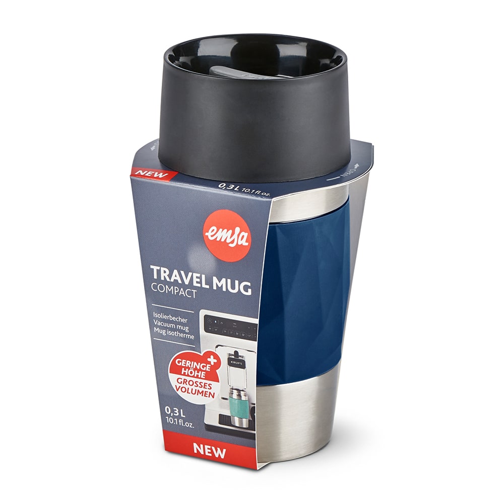 TRAVEL MUG Compact Thermobecher 0,3 L - EMSA